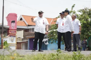 Bupati Kediri, Mas Dhito Ajak Masyarakat Sukseskan Pembangunan Infrastruktur, Ini Pesannya