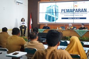 Pj Wali Kota Kediri Beri Arahan dalam Pemaparan Pengamanan Pembangunan  Strategis Kota Kediri Tahun 2024 Bersama Kejaksaan Negeri Kota Kediri