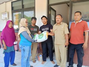 Ribuan KPM di Kelurahan Tosaren Terima Bantuan Pangan Beras, Dibagikan Selama 2 Hari