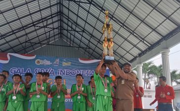 Final Laga Sepak Bola Piala GSI Tingkat SMP di Kota Kediri Berakhir Dramatis