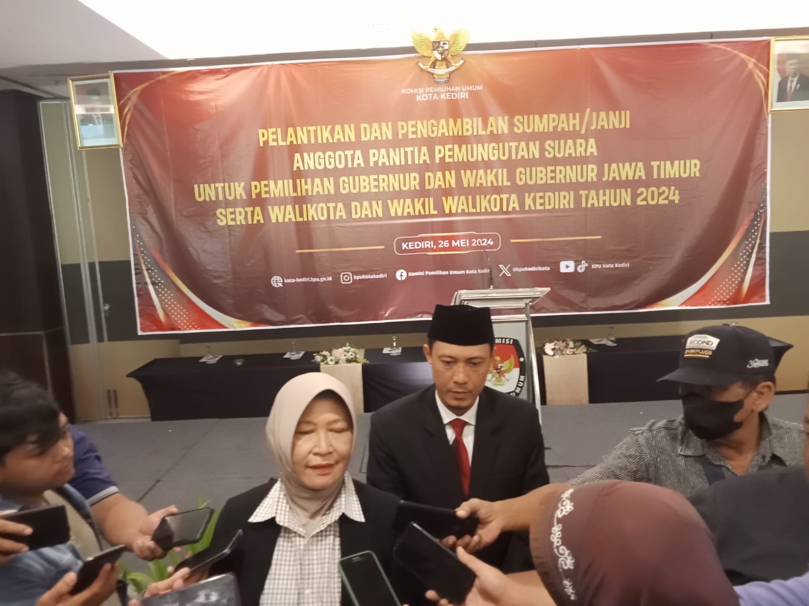 KPU Kota Kediri Melantik Ratusan PPS, Segera Disusul dengan Agenda Bimtek