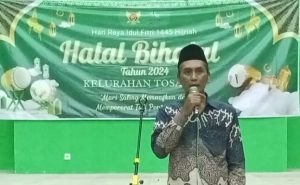 Kelurahan Tosaren Gelar Halal Bihalal, Jalin Silaturahmi dan Jaga Kebersamaan 