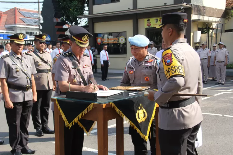 Mutasi di Polres Kediri Kota, Sejumlah Perwira di Jabatan Strategis Diganti, Salah Satunya Kasat Reskrim