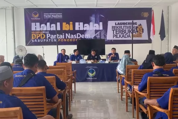 DPD Partai Nasdem Ponorogo Buka Pendaftaran Cabup dan Cawabup, Tidak Bayar Alias Tanpa Mahar