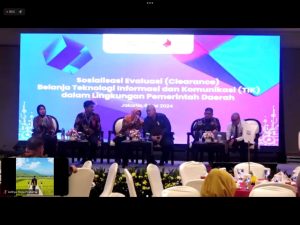 Pemkot Kediri Ikuti Side Event Urgensi Clearance Belanja TIK di Tingkat Daerah, Awali Rangkaian Musrenbangnas 2024