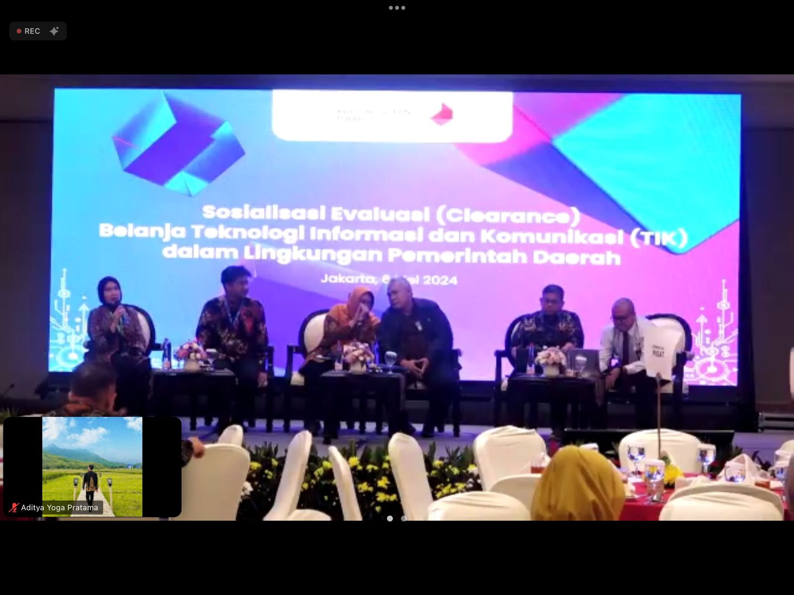 Pemkot Kediri Ikuti Side Event Urgensi Clearance Belanja TIK di Tingkat Daerah, Awali Rangkaian Musrenbangnas 2024