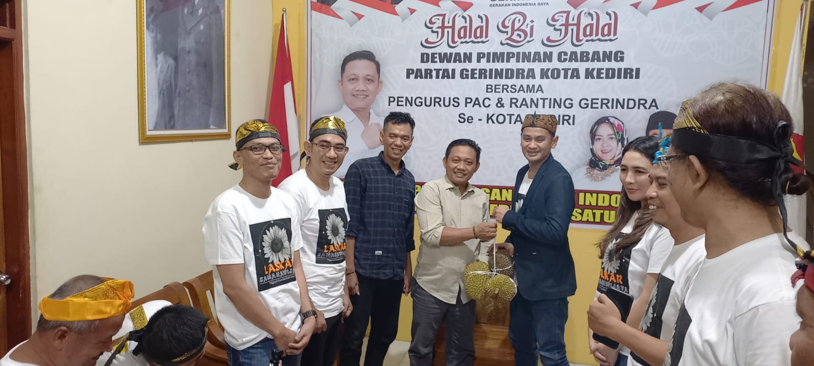 Reza Darmawan, seorang politisi muda dari Partai Gerindra di Kota Kediri, resmi mendaftarkan diri sebagai Bakal Calon Walikota Kedir