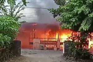 Rumah Produksi Perabot di Durenan, Trenggalek Terbakar, Kerugian Puluhan Juta Rupiah