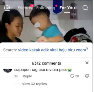 Heboh! Video Pelecehan Anak Laki-laki Baju Biru Viral di TikTok, Netizen Malah Minta Link 