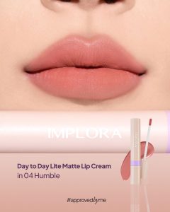 10 Rekomendasi Lip Cream Warna Nude untuk Bibir Gelap, Harga Murah Meriah Tapi Hasilnya Mantul 