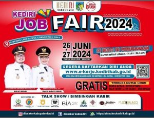 Job Fair Kediri 2024 Buka Ribuan Lowongan untuk SMA/SMK Hingga Sarjanar, Segera Daftarkan Diri Melalui Website Ini! 