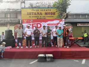 PJ Wali Kota Kediri Ikut Orasi Kebangsaan di CFD Jalan Dhoho, Ini Infonya