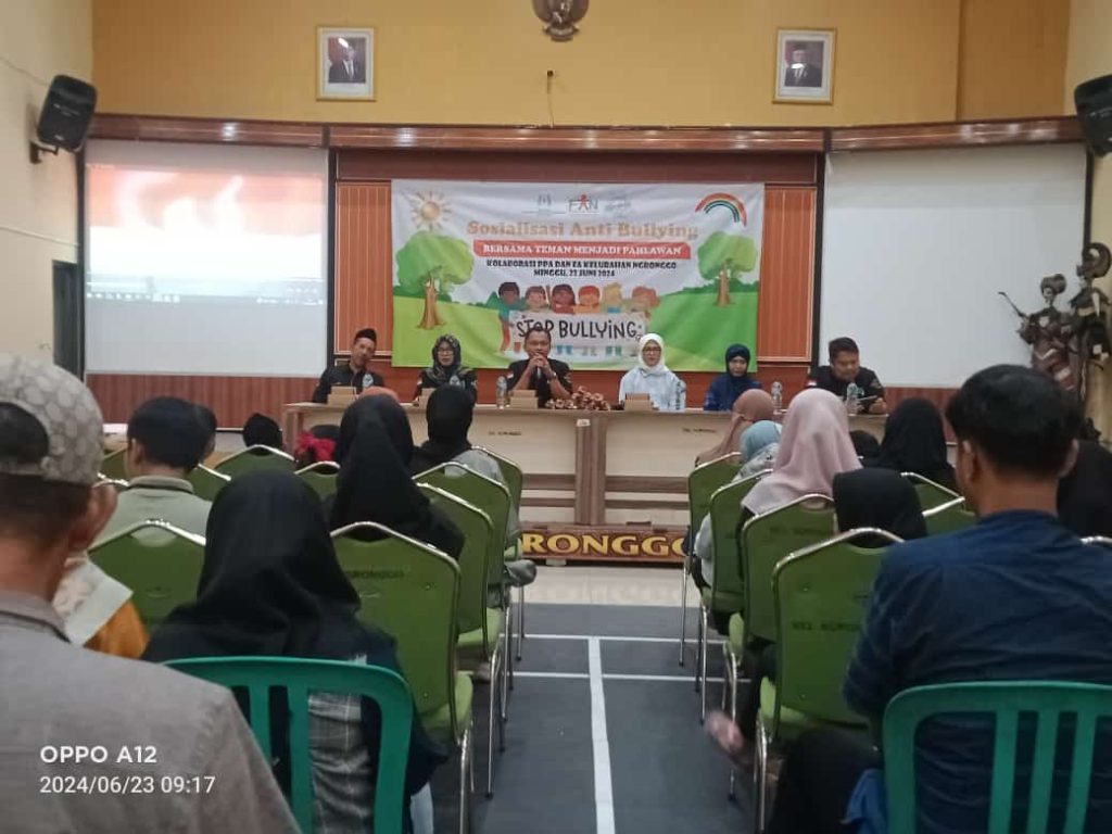 Kampanye “Stop Bullying” di Kelurahan Ngronggo, Kolaborasi untuk Masa Depan Anak-Anak