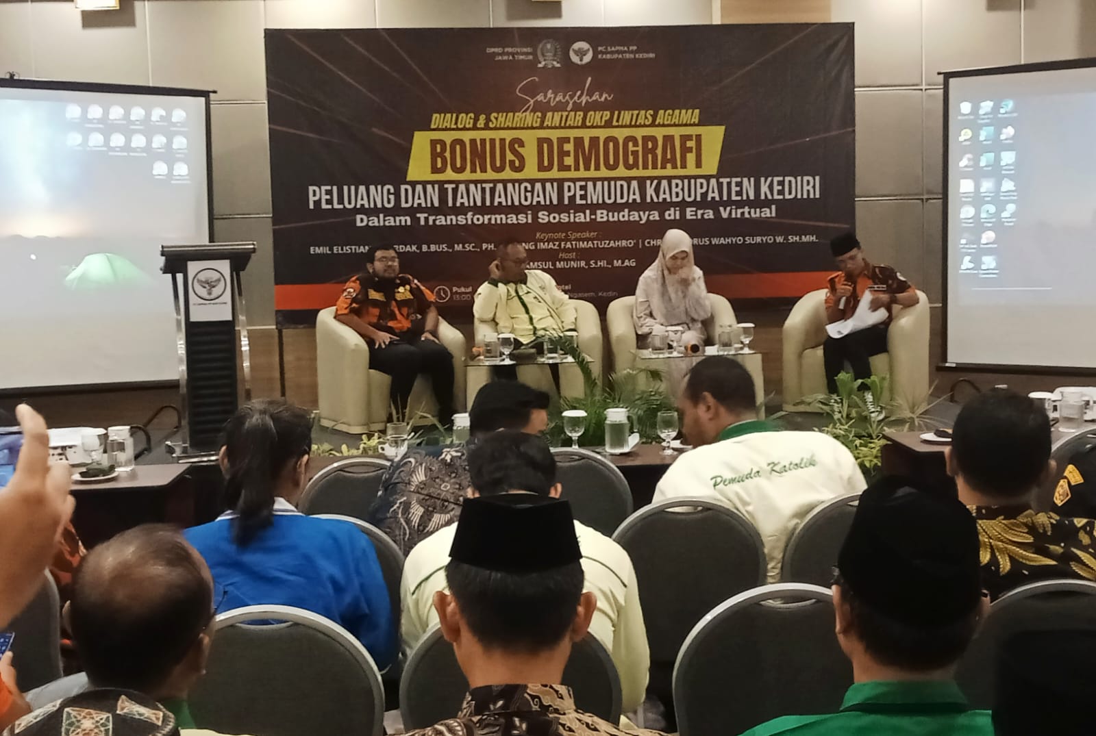 Dialog mendalam antara Organisasi Kepemudaan (OKP) lintas agama di Kabupaten Kediri