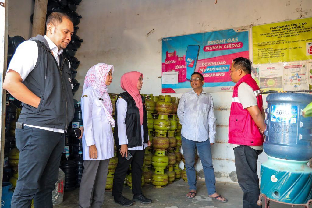 Pemkot Kediri Memastikan Gas LPG 3 Kg Bisa Diperoleh di Setiap Pangkalan di Kota Kediri