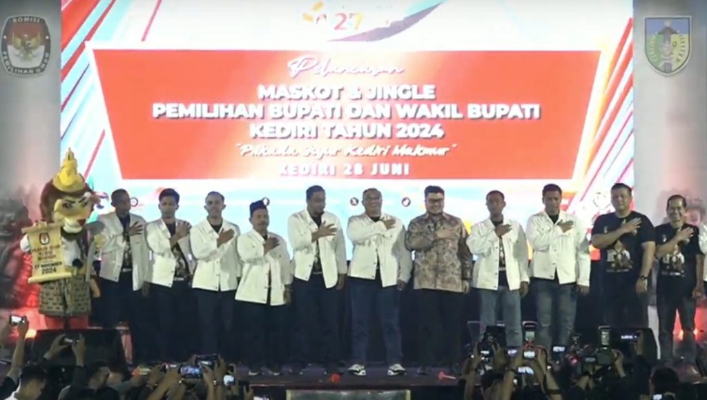 “Si Nara Singa” Jadi Maskot Pilkada Kabupaten Kediri 2024, Taglinenya : Pilkada Jujur, Kediri Makmur