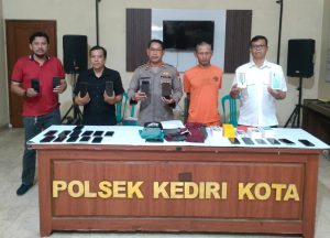 Polsek Kediri Kota Tangkap Pelaku Pencurian di Konser Musik, Ini Infonya