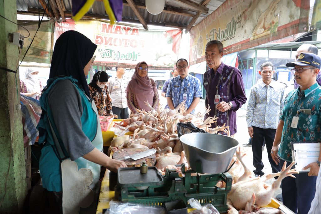 Pemkot Kediri Melalui Satgas Ketahanan Pangan Kota Kediri Lakukan Sidak, Pantau Stok dan Harga Komoditas Jelang Hari Raya Kurban