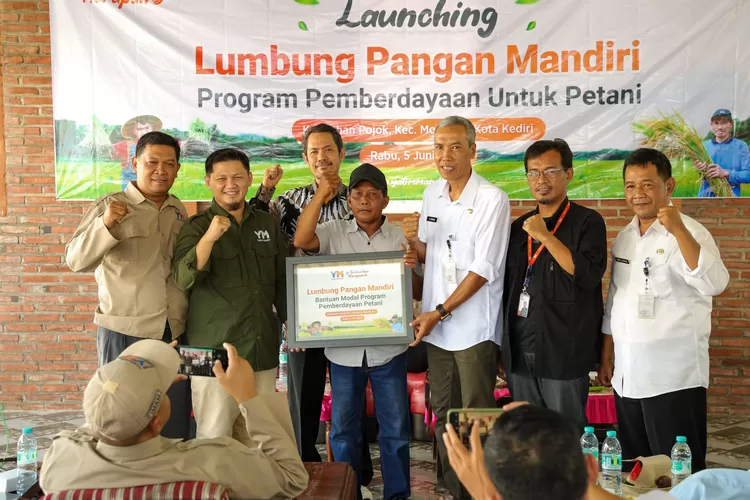 Pemkot Kediri Dukung Program Yatim Mandiri Berdayakan Petani Lokal di Kelurahan Pojok