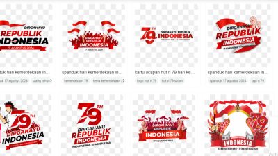 25 Link Spanduk 17 Agustus 2024 dengan Tema Nusantara Baru Indonesia Maju