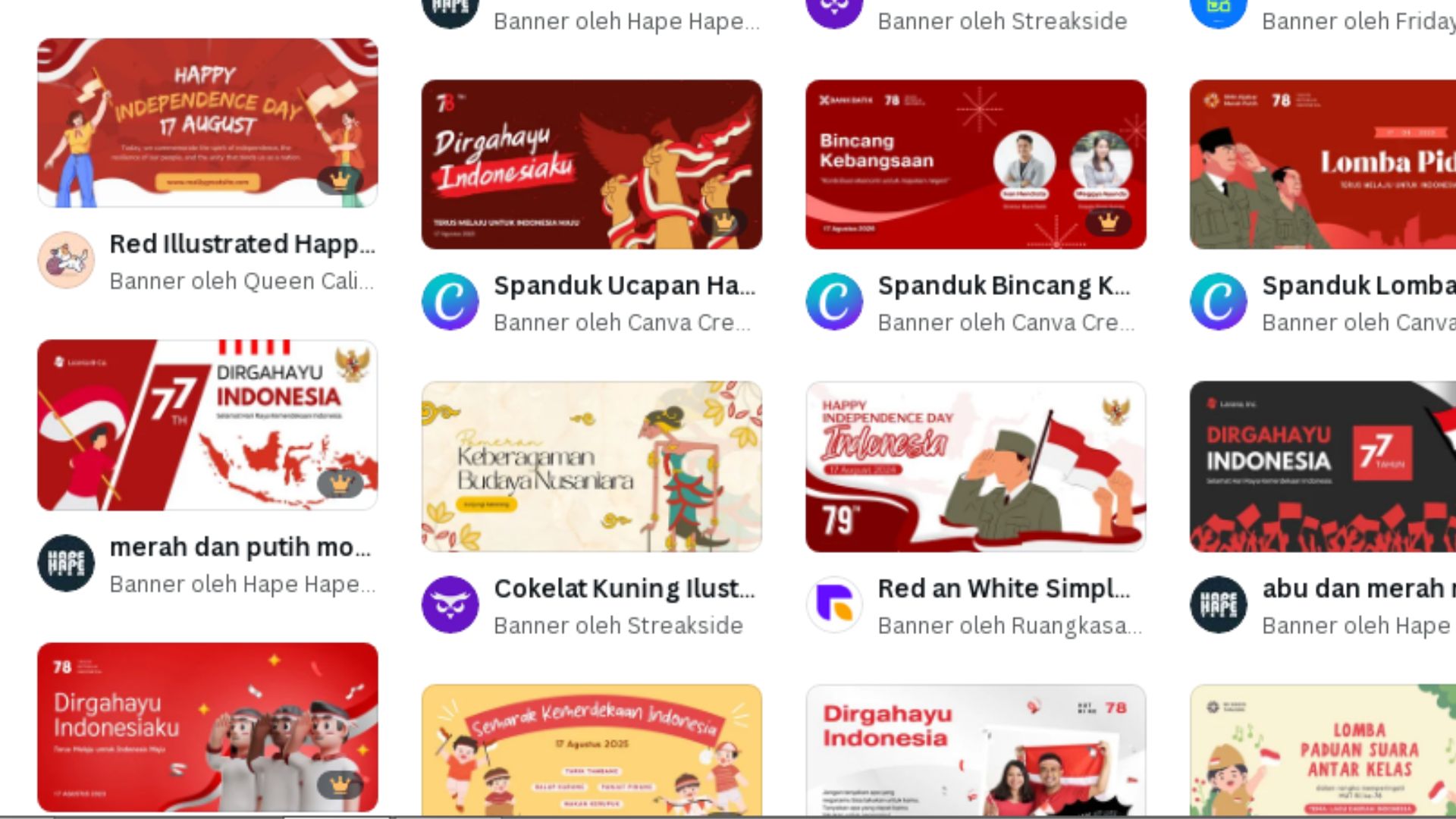 Kumpulan Link Banner 17 Agustus Gratis, Dijamin Estetik Pol!