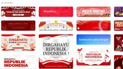 Kumpulan Link Desain Banner 17 Agustus Gratis, Banyak yang Keren dan Bagus