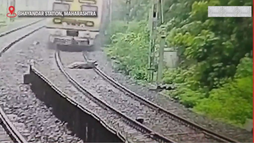 Ayah dan Anak Akhiri Hidup dengan Tidur di Atas Rel Kereta Api, Tangkapan Layar CCTV Bikin Merinding