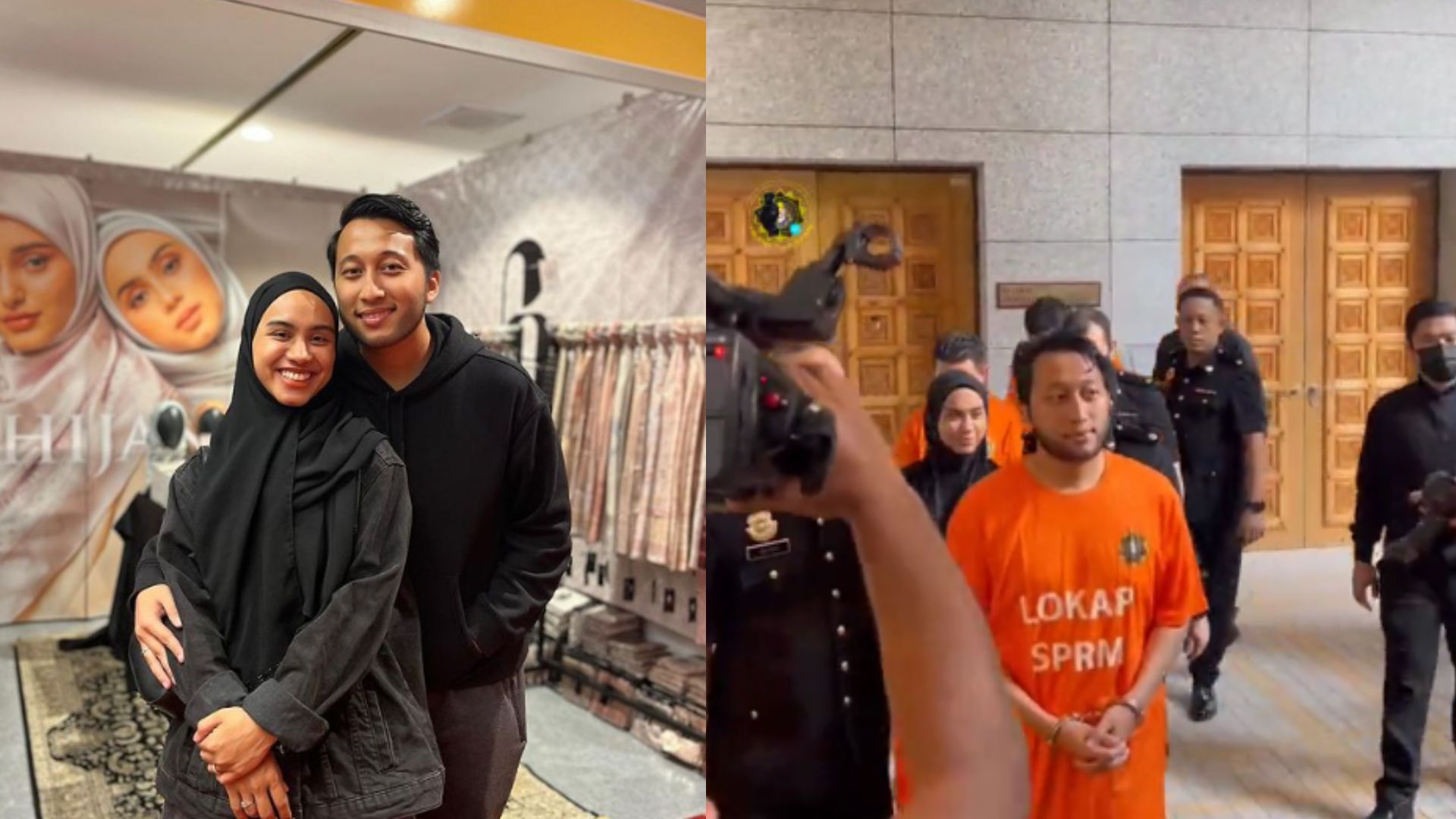 Pernah Viral Kasus Poligami! Alif Teega dan Aisyah Hijanah Kini Pakai Baju Oranye Tahanan