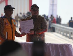 Mas Dhito Resmikan Jembatan Jongbiru, Berharap Dapat Meningkatkan Perekonomian Masyarakat