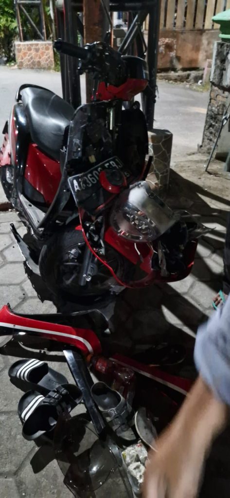 Terlibat Laka Lantas di Jalan Raya Kediri - Tulungagung,  Gadis Muda Asal Desa Badal Pandean, Kecamatan Ngadiluwih Tewas