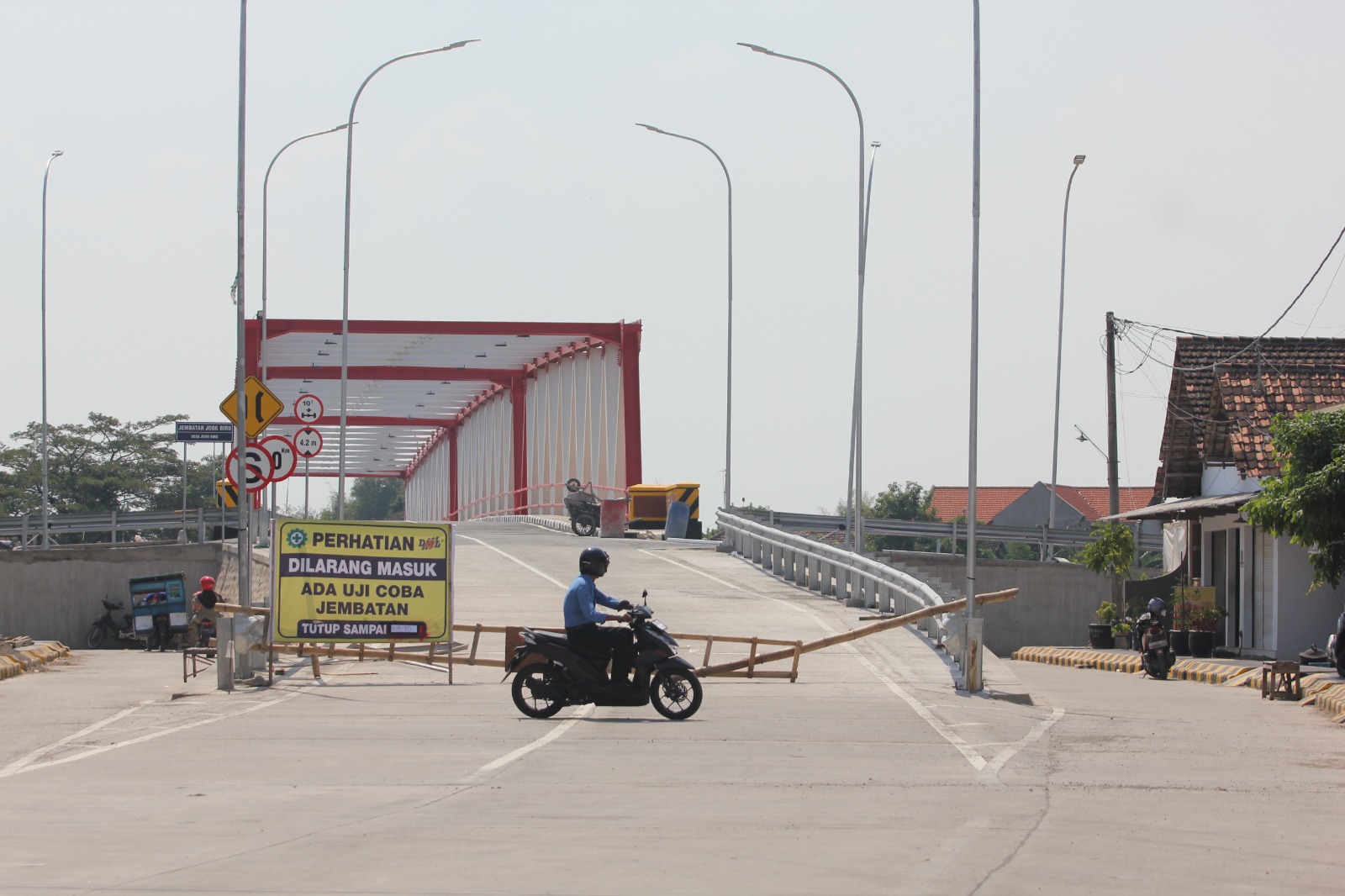 Selesai 100 Persen, Jembatan Jongbiru Siap Diresmikan