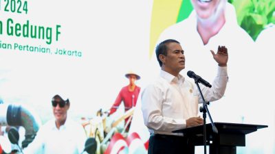 Mentan Andi Amran Sulaiman Dorong Percepatan Pemasangan Pompa untuk Antisipasi Kekeringan