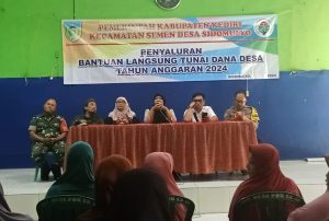 Pemerintah Desa Sidomulyo, Kecamatan Semen Kabupaten Kediri Salurkan BLT Dana Desa, Ini Infonya