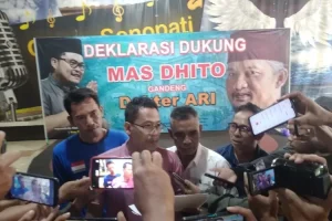 Mas Dhito dan dr Ari Dideklarasikan Sebagai Bacabup dan Bacawabup Kediri, Ini Info Deklaratornya