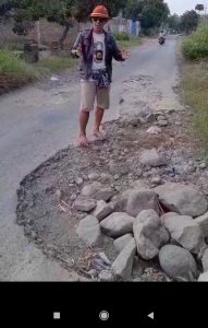 Jalan Penghubung Kecamatan Kepung dan Kandangan, Kabupaten Kediri, Rusak Parah, Sering Sebabkan Kecelakaan, Ini Keluhan Warga