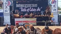 Kesenian Jaranan Semarakkan Festival Pasar Rakyat di Mojoroto