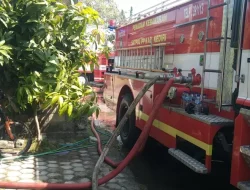 Gara-gara Kipas Angin, Rumah Warga Pagu, Kediri, Terbakar, Begini Kronologinya