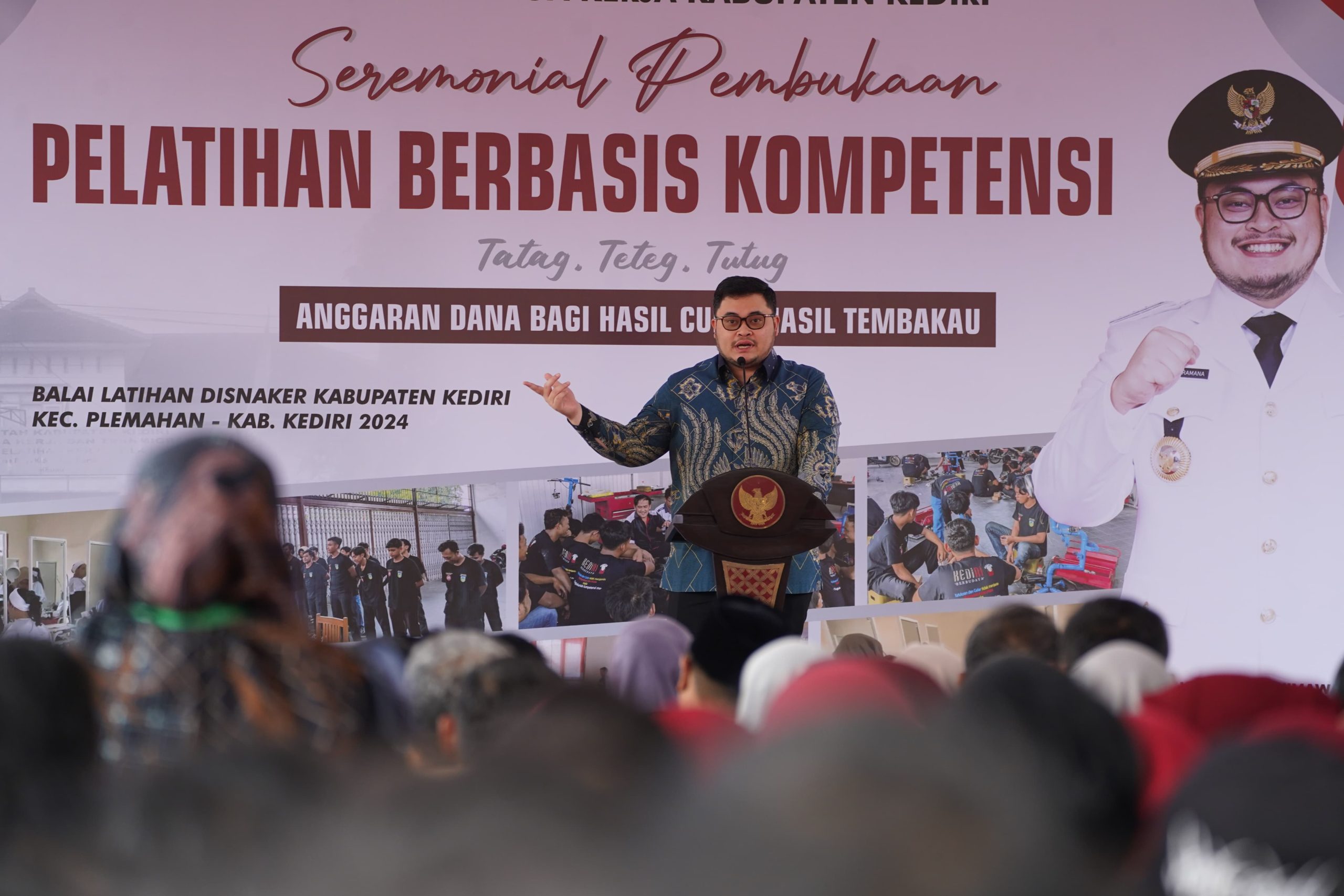 Mas Dhito Berikan Pelatihan Berbasis Kompetensi, Siapkan SDM Pekerja yang Unggul