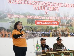 Pj Wali Kota Kediri Beri Motivasi Calon Paskibraka Kota Kediri Saat Pra Latihan