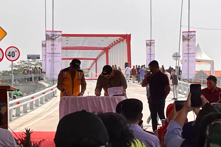 Jembatan Jongbiru, Kediri, Sudah Diresmikan, Ternyata Juga Punya Nilai Sejarah, Ini Kata Sejarawan