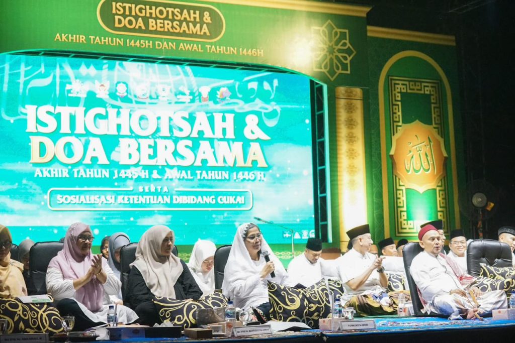 Pj Wali Kota Kediri Ikuti Doa Bersama Sambut Tahun Baru Islam 1446 H