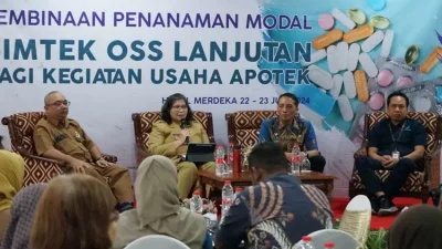 Buka Bimbingan Teknis OSS Lanjutan Untuk Kegiatan Usaha Apotek, Ini Pesan Pj Wali Kota Kediri