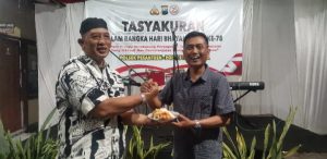 Tasyakuran HUT Bhayangkara ke-78 Digelar Polsek Pesantren, Kapolsek : Sinergi Polri, Pemerintah Daerah dan Masyarakat Harus Terjaga