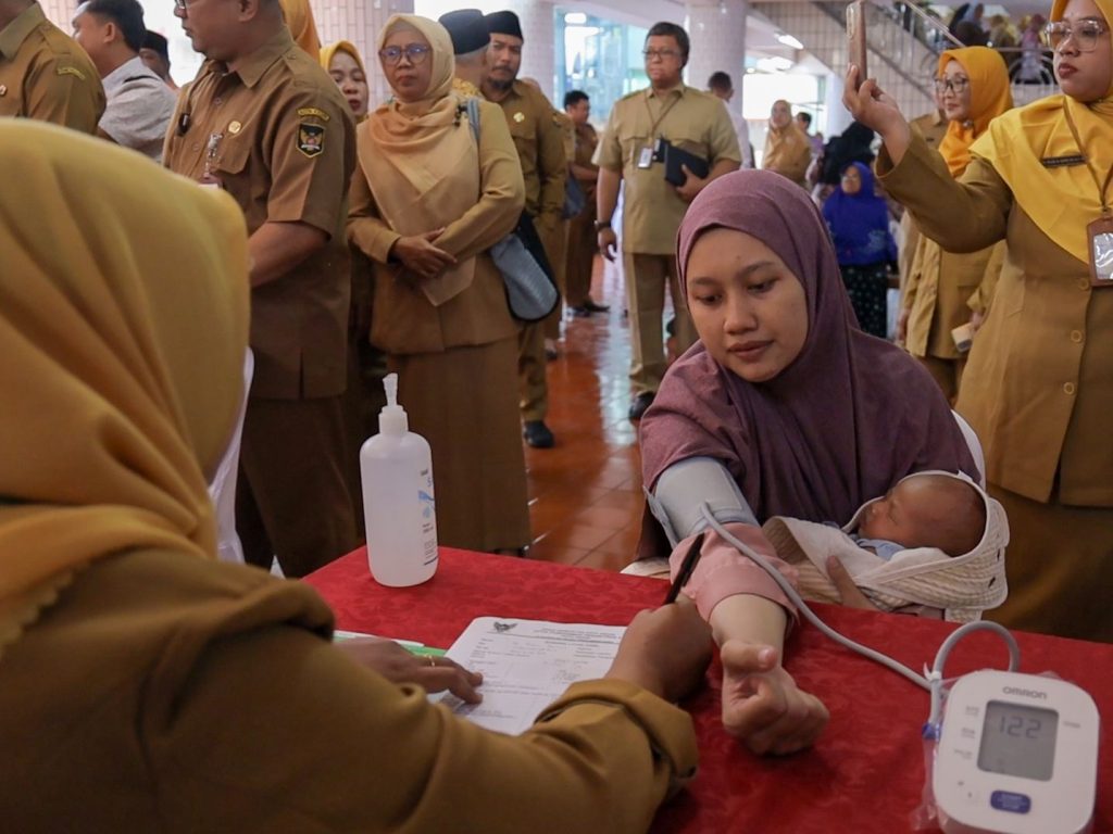 Pemkot Kediri Launching Posyandu CoE,  Level Up Pelayanan Kesehatan Bagi Masyarakat