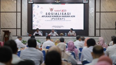 Pemkot Kediri Wajibkan ASN Laporkan Kinerja Secara Harian Lewat  Aplikasi Pusday