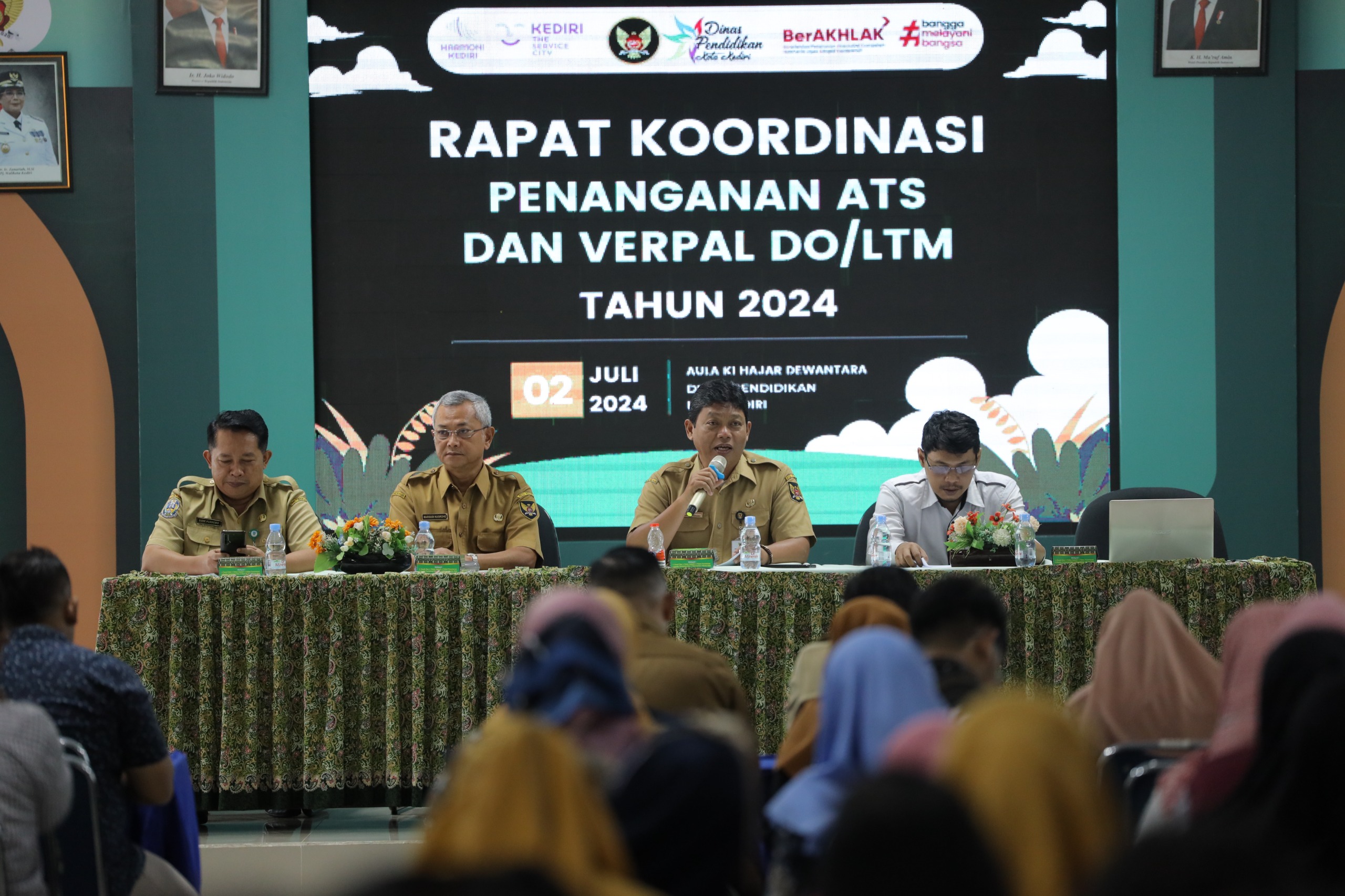 Pemkot Kediri Melalui Dinas Pendidikan Gelar Rakor Pengentasan Anak Tidak Sekolah