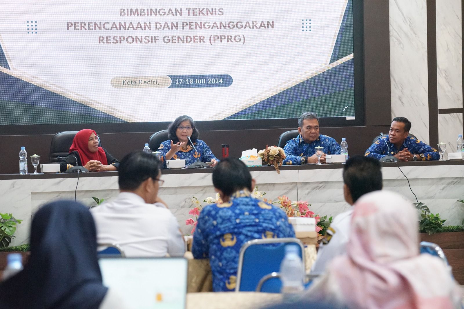 Pj Wali Kota Kediri Harap Semua Pihak Dapat Implementasikan Seluruh Proses Pembangunan Responsif Gender