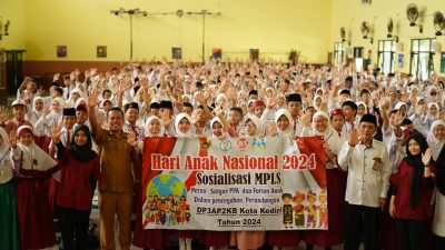 Pemkot Kediri Sosialisasikan Sekolah Ramah Anak Saat Masa Pengenalan Lingkungan Sekolah Sebagai Salah Satu Upaya Cegah Perundungan