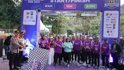  Pj Wali Kota Kediri Zanariah Berangkatkan Selomangleng Run, Ini Infonya