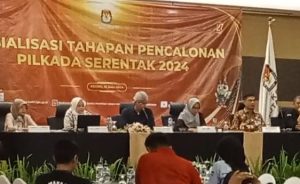 KPU Kota Kediri Sosialisasikan Tahapan Pencalonan Pilkada Serentak 2024